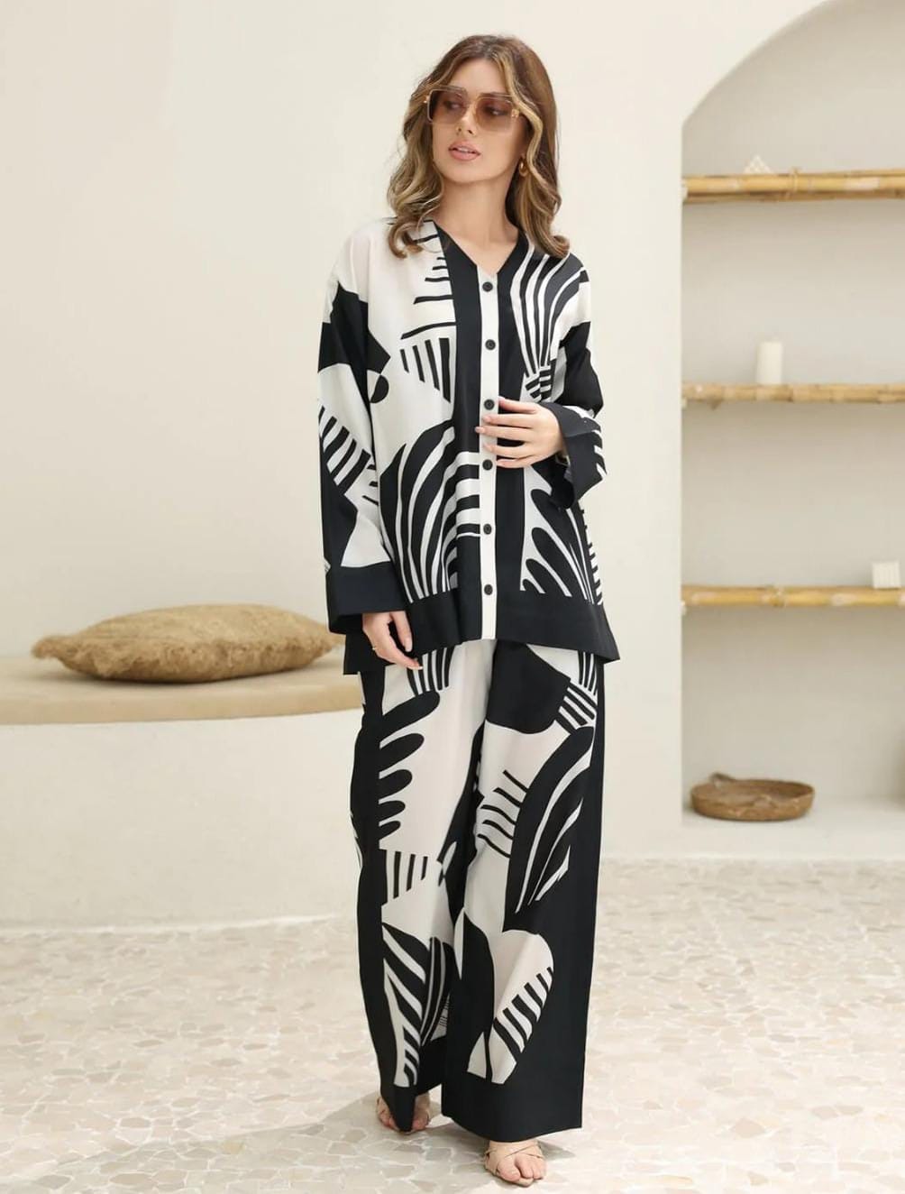 KAAJ BUTTON 2PICE CORD SET